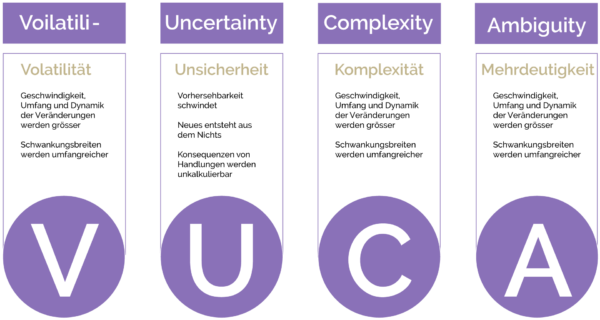 VUCA-Grafik Komplexitätstraining für Führungskräfte