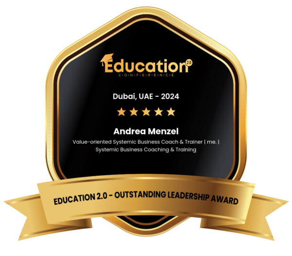 Auszeichnung Outstanding Leadership Award , Education 2.0
